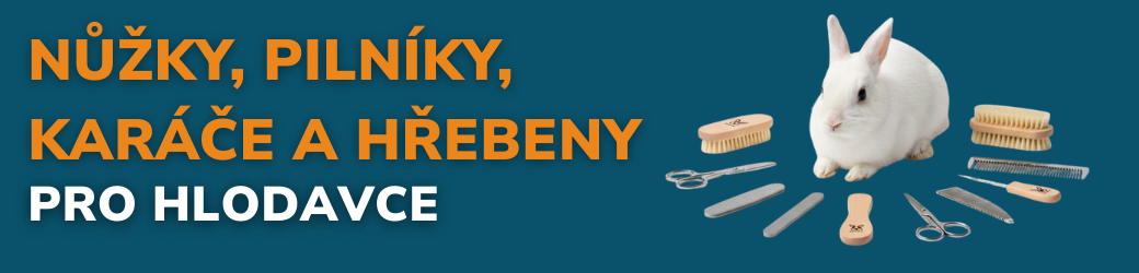 nuzky, hrebeny pro hlodavce